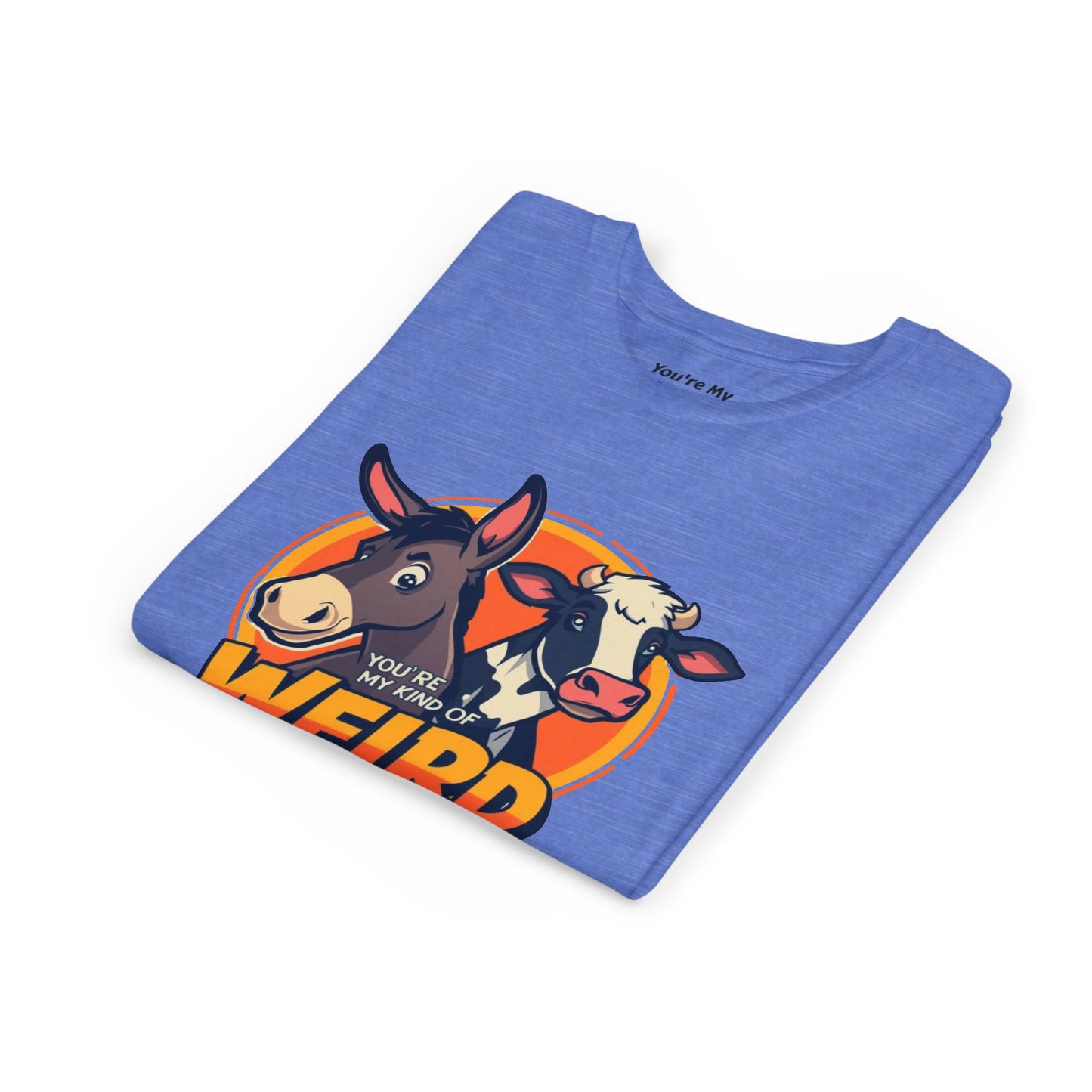 Weird Animal Kids Tee - Fun Gift for Birthdays, Schools, Animal Lovers, Halloween, Parties