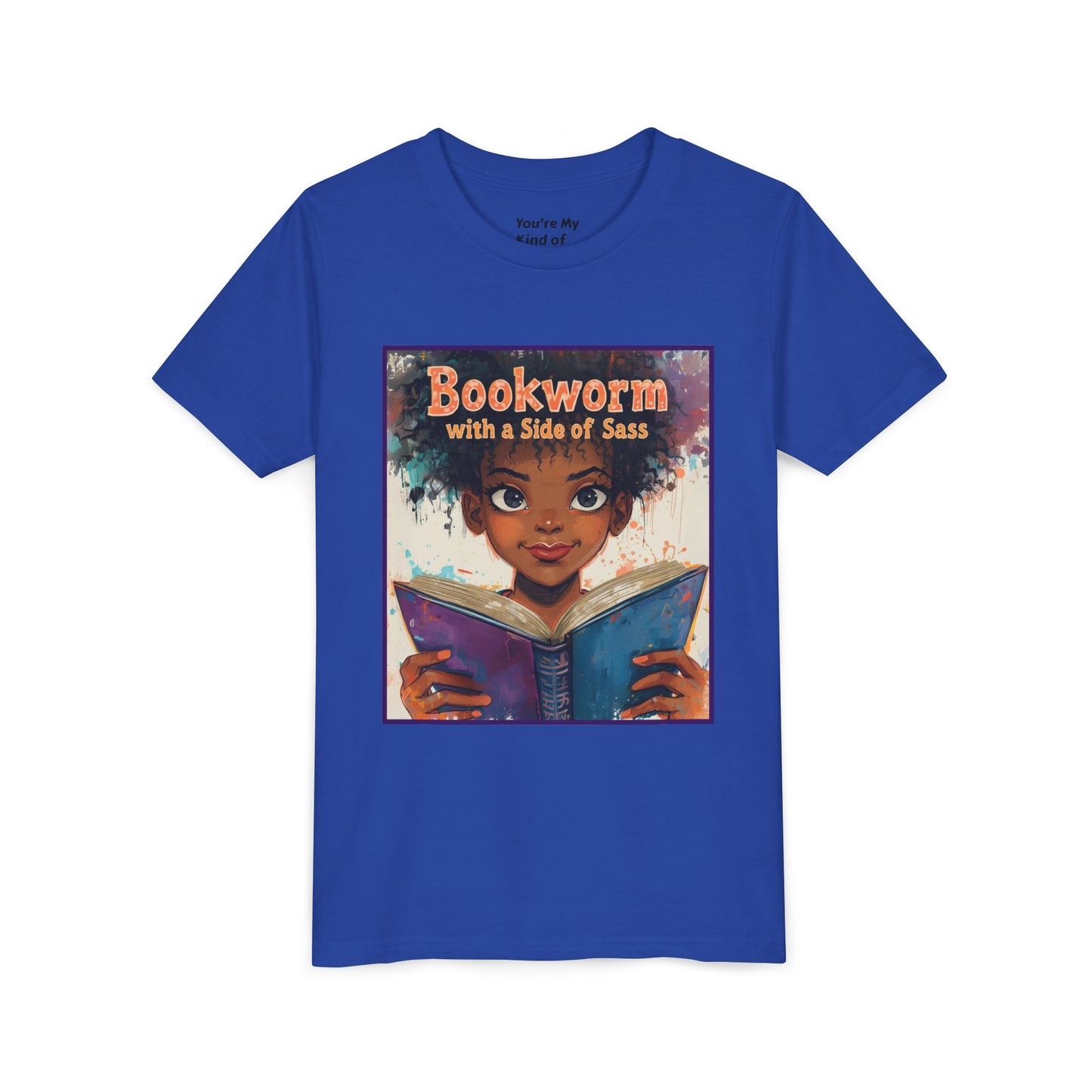 Kids Bookworm Sass Tee, Fun T-Shirt for Young Readers, Gift for Book Lovers, Back to School Apparel, Cute Kid's Graphic Tee