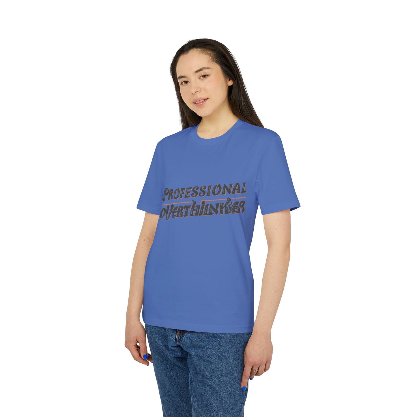 Professional Overthinker Unisex T-shirt, Creative Humor Tee, Gift for Thinkers, Casual Wear, Perfect for Birthdays, Friends, Relaxed Style