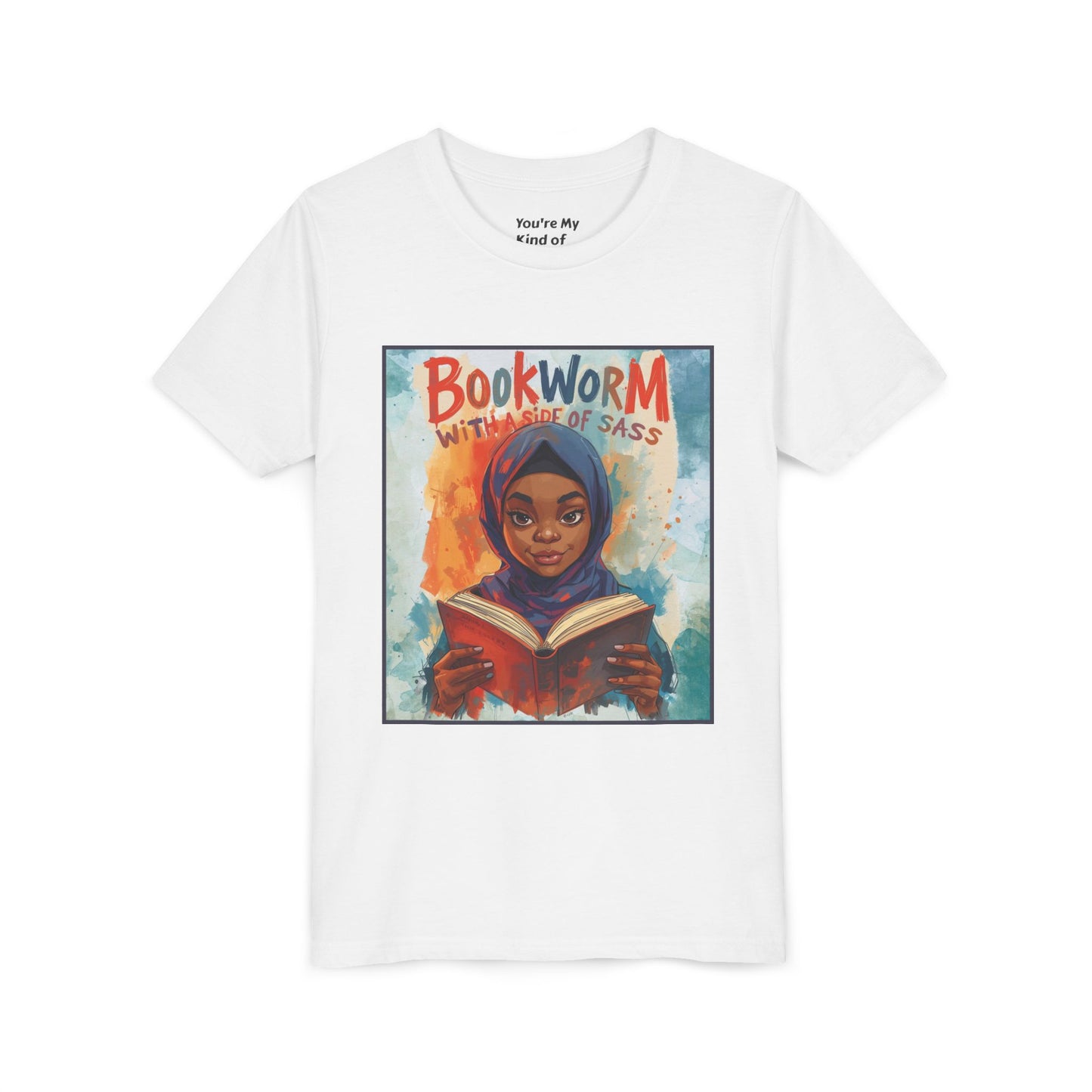 Kids Bookworm Sass Tee, Fun T-Shirt for Young Readers, Gift for Book Lovers, Back to School Apparel, Cute Kid's Graphic Tee