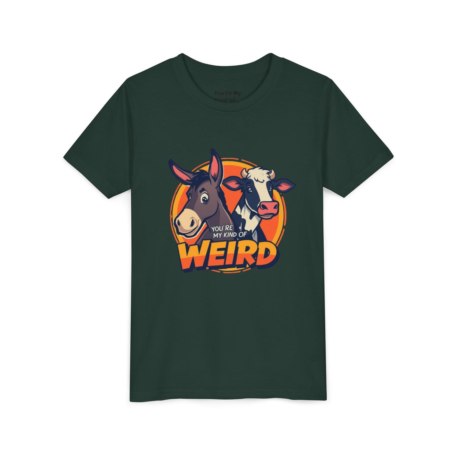 Weird Animal Kids Tee - Fun Gift for Birthdays, Schools, Animal Lovers, Halloween, Parties