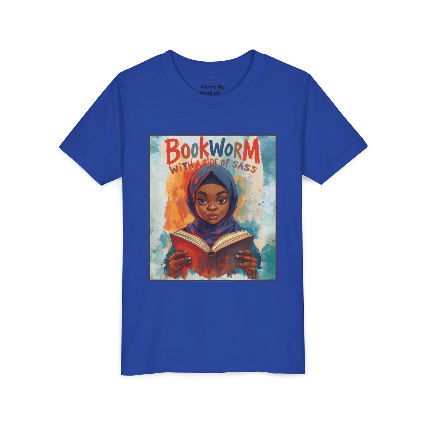 Kids Bookworm Sass Tee, Fun T-Shirt for Young Readers, Gift for Book Lovers, Back to School Apparel, Cute Kid's Graphic Tee