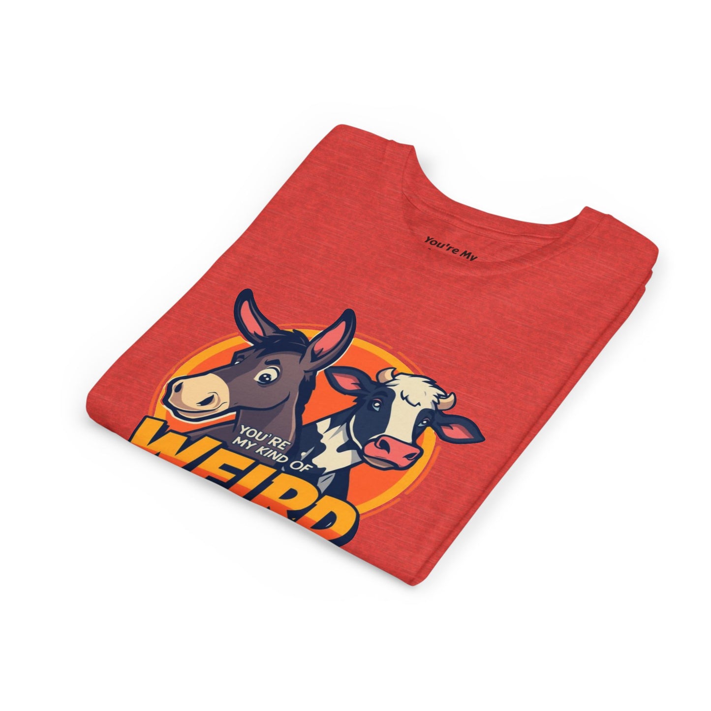 Weird Animal Kids Tee - Fun Gift for Birthdays, Schools, Animal Lovers, Halloween, Parties