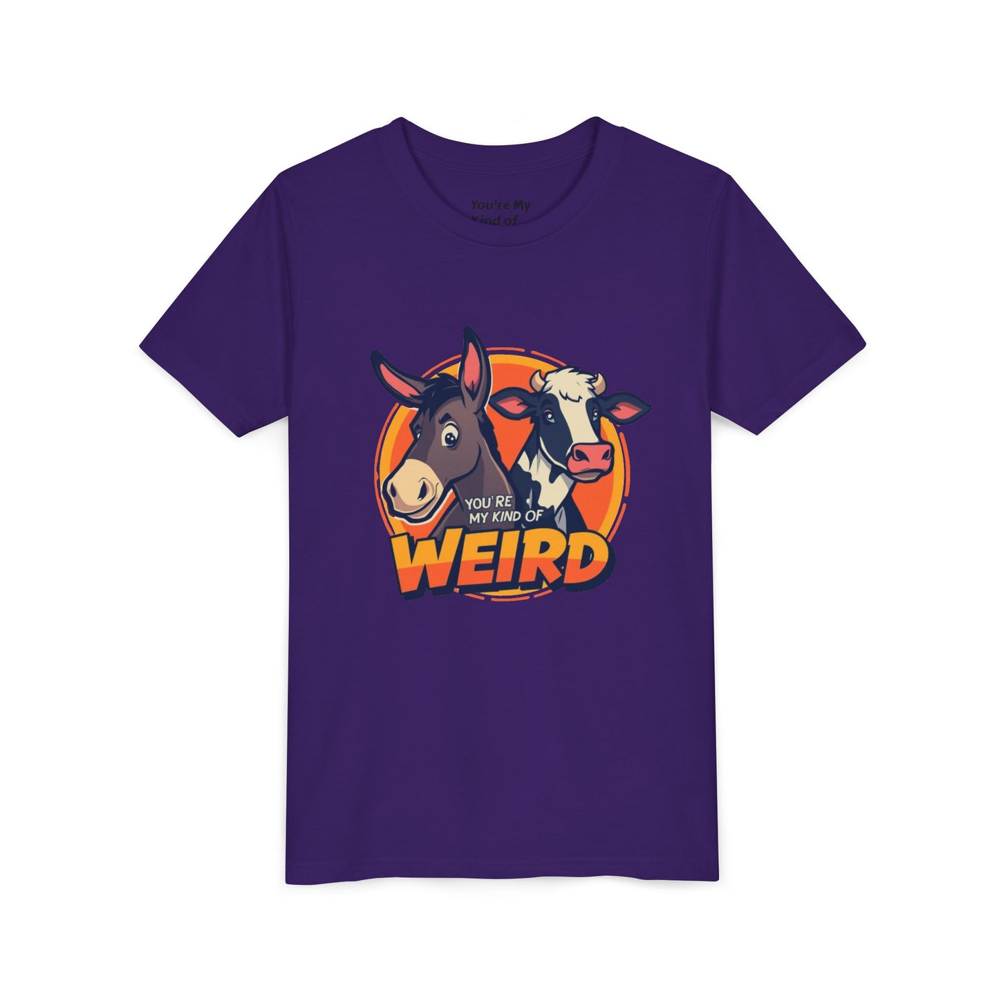 Weird Animal Kids Tee - Fun Gift for Birthdays, Schools, Animal Lovers, Halloween, Parties