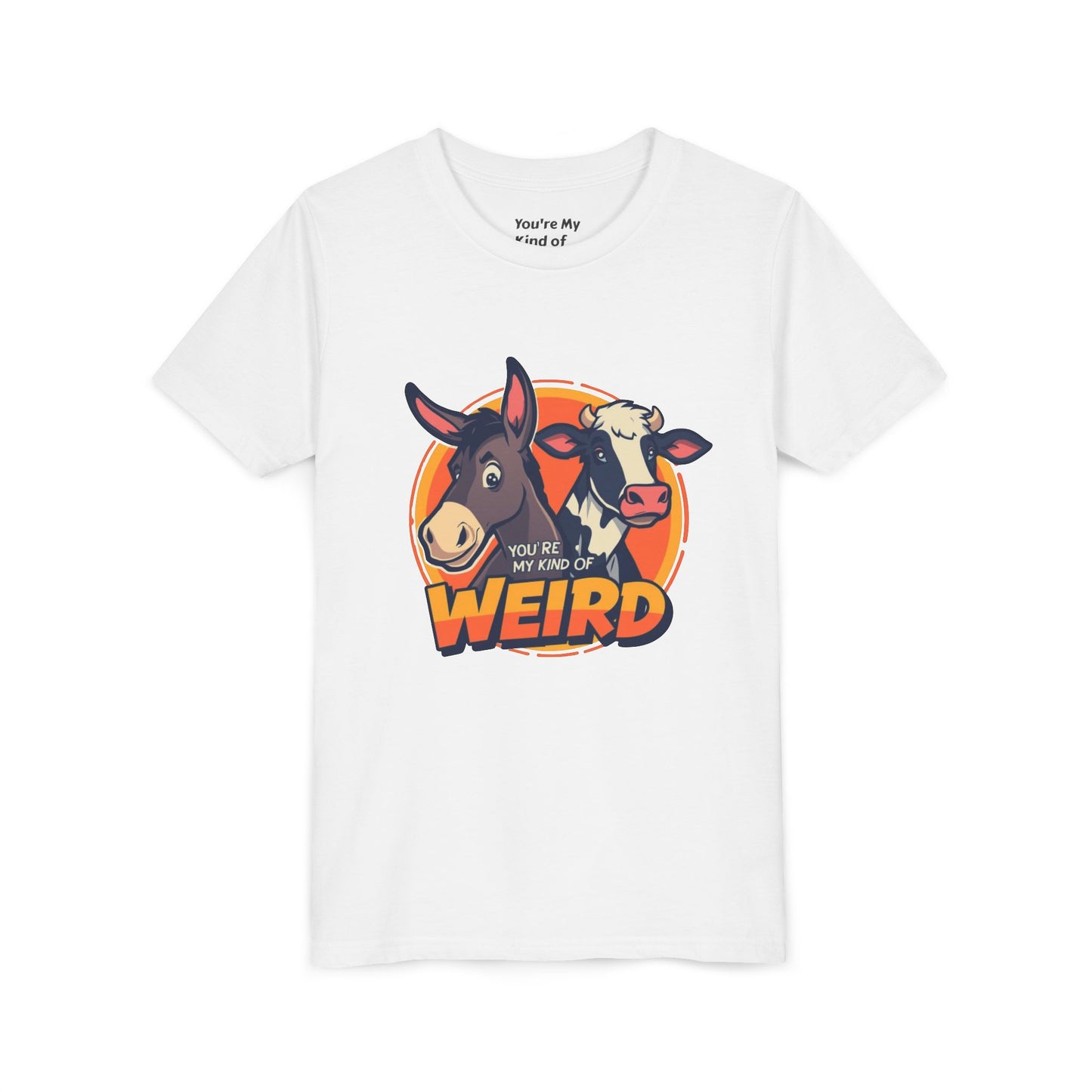 Weird Animal Kids Tee - Fun Gift for Birthdays, Schools, Animal Lovers, Halloween, Parties