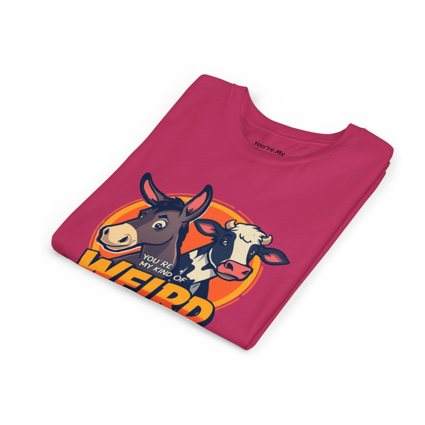Weird Animal Kids Tee - Fun Gift for Birthdays, Schools, Animal Lovers, Halloween, Parties