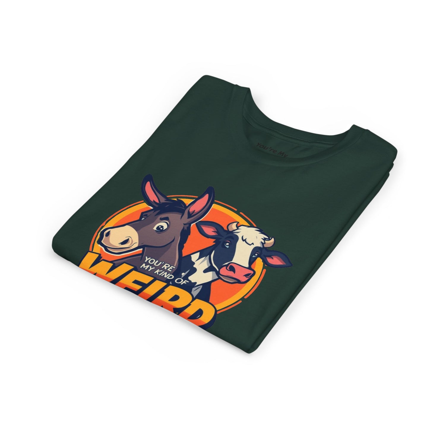 Weird Animal Kids Tee - Fun Gift for Birthdays, Schools, Animal Lovers, Halloween, Parties
