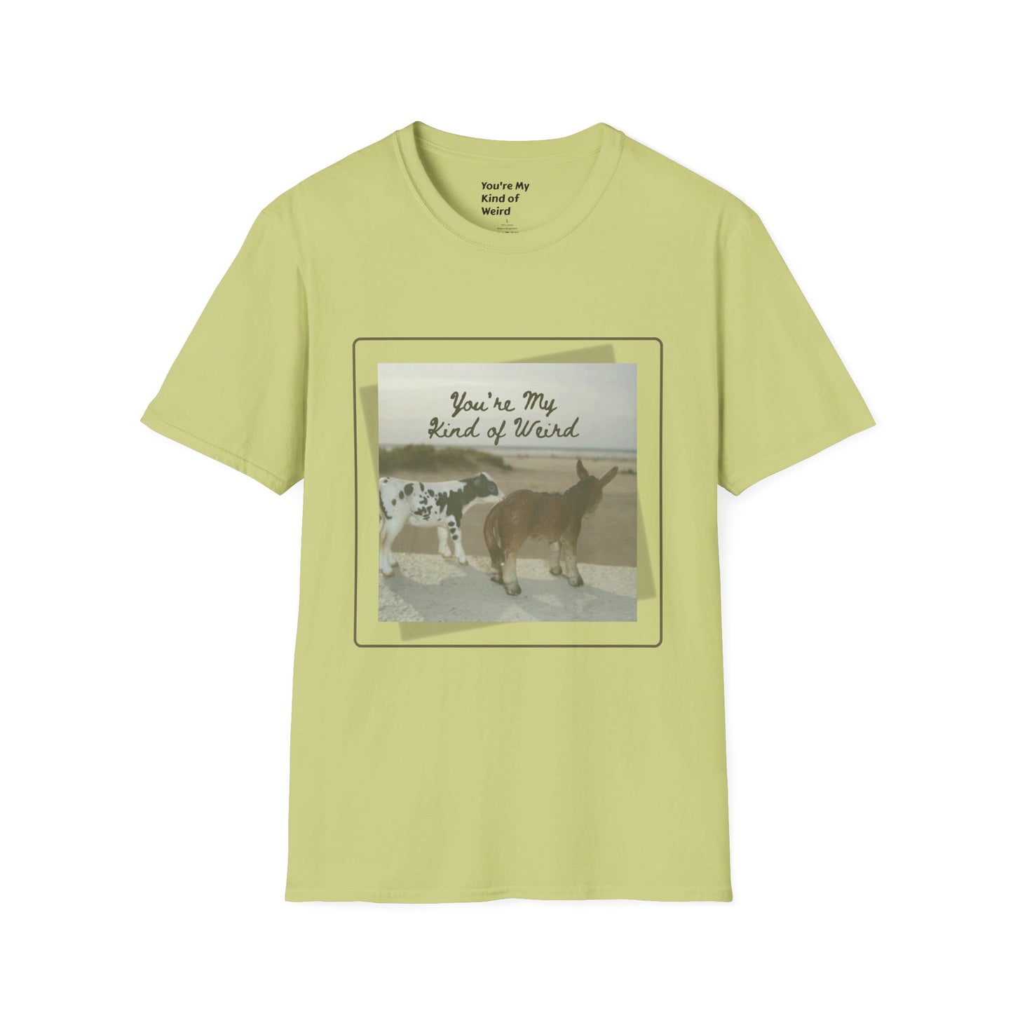 You're My Kind of Weird T-shirt, Fun Gift for Friends, Casual Wear, Eco-Friendly Clothing