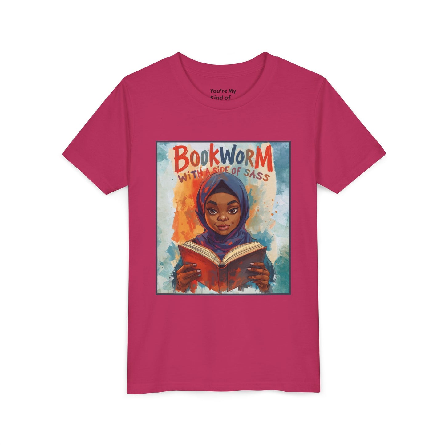Kids Bookworm Sass Tee, Fun T-Shirt for Young Readers, Gift for Book Lovers, Back to School Apparel, Cute Kid's Graphic Tee