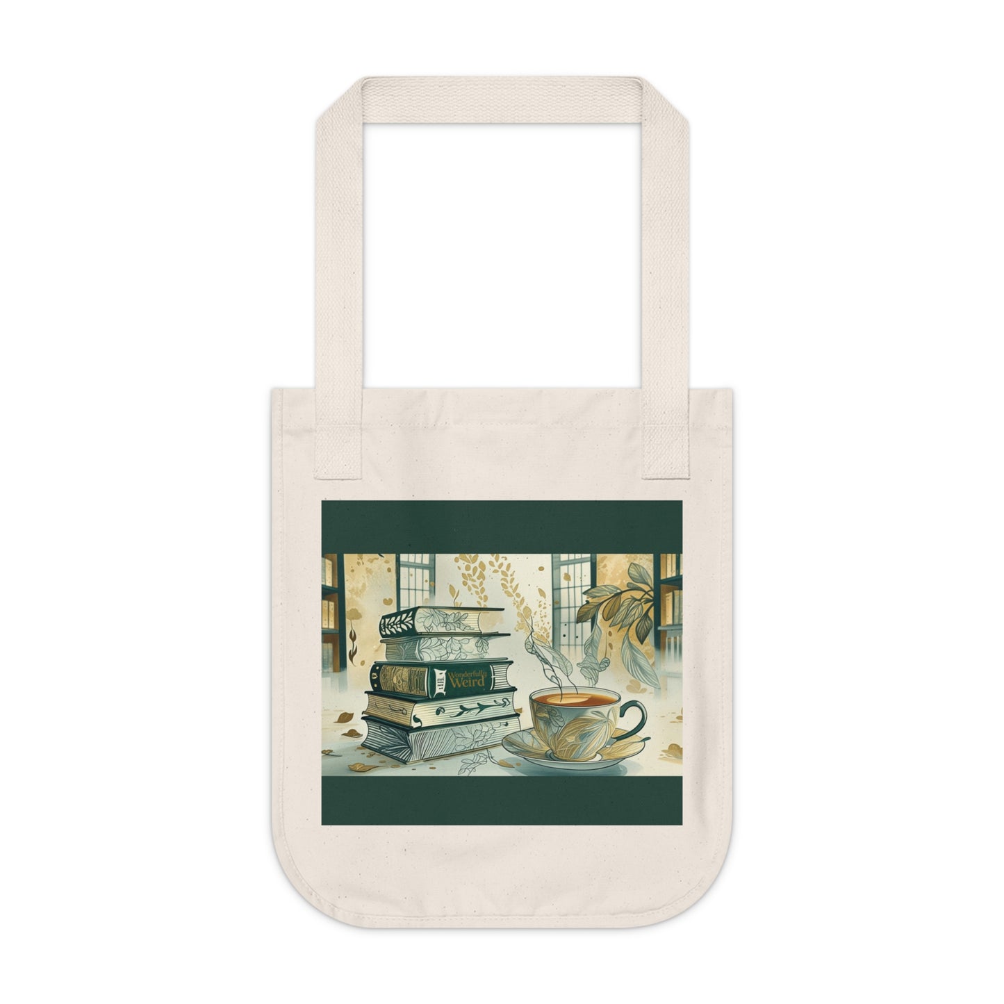 Cozy Read Tote Bag | Book Lover's Bag for Library Trips, Eco-Friendly Shopping, Gift Idea for Readers, Coffee Lovers