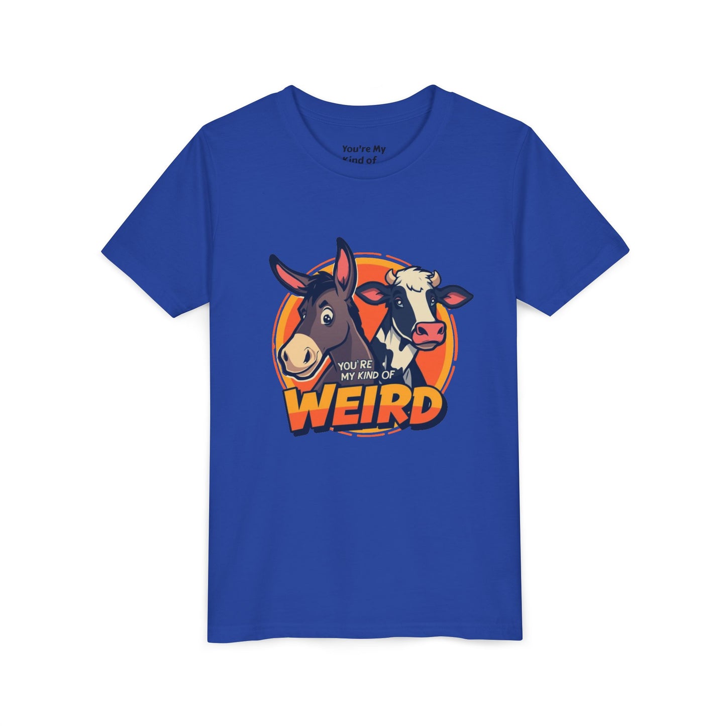 Weird Animal Kids Tee - Fun Gift for Birthdays, Schools, Animal Lovers, Halloween, Parties