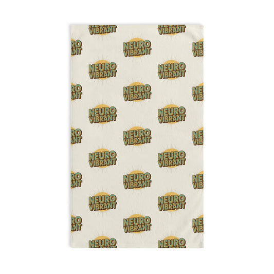 NeuroVibrant Patterned Hand Towel – Kitchen & Bath Accent - You're My Kind of Weird