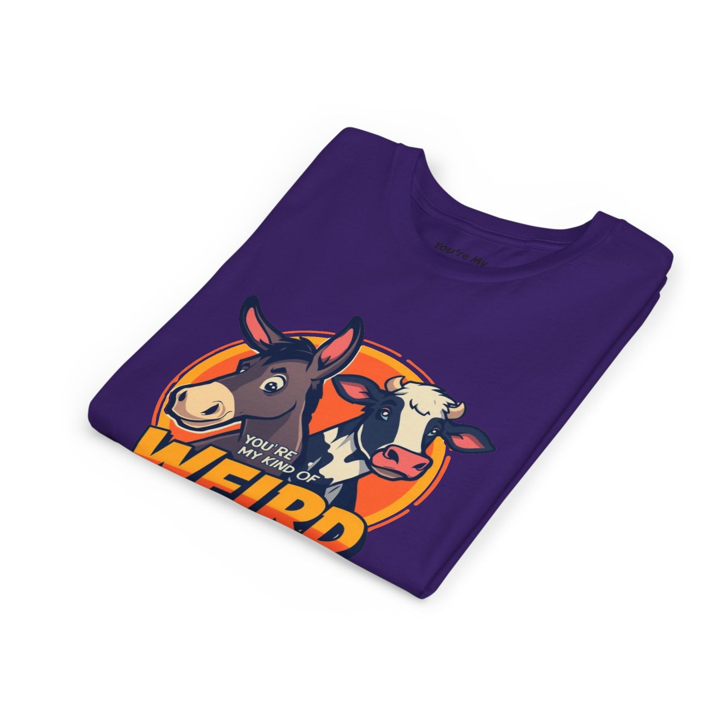 Weird Animal Kids Tee - Fun Gift for Birthdays, Schools, Animal Lovers, Halloween, Parties
