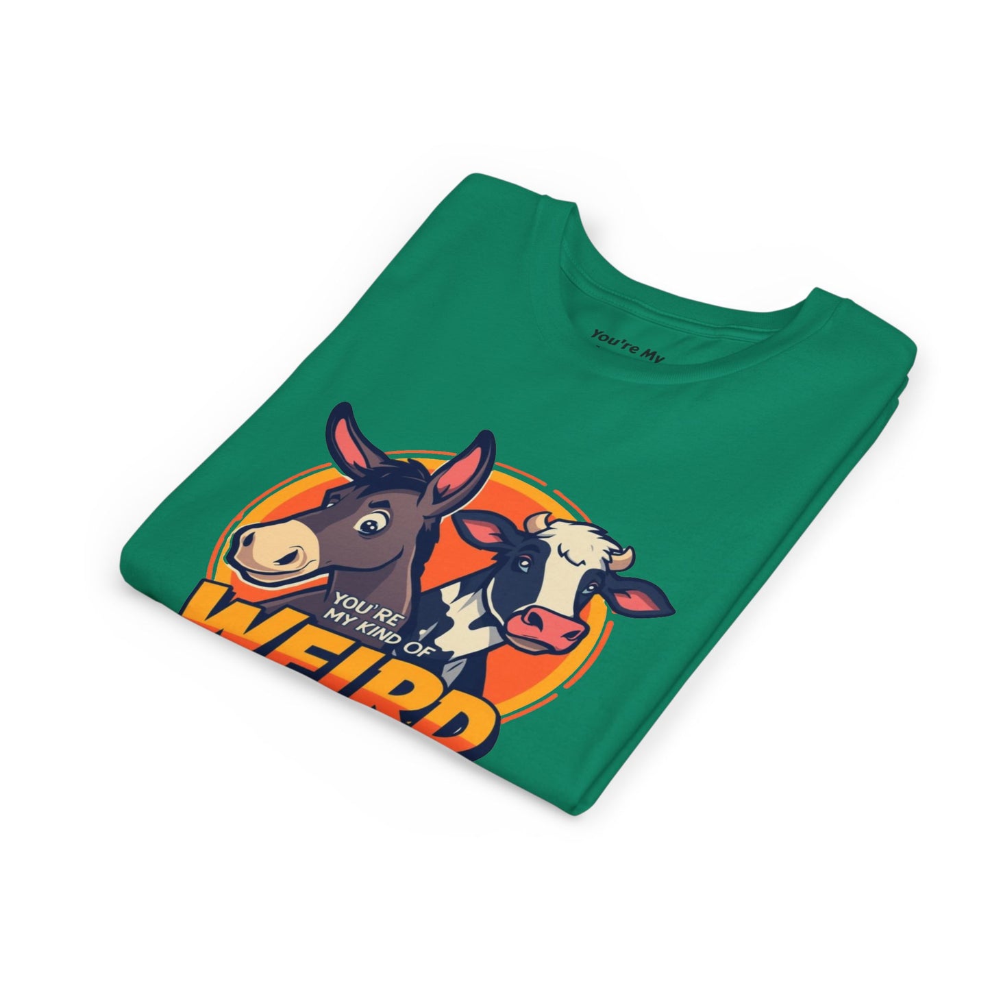Weird Animal Kids Tee - Fun Gift for Birthdays, Schools, Animal Lovers, Halloween, Parties