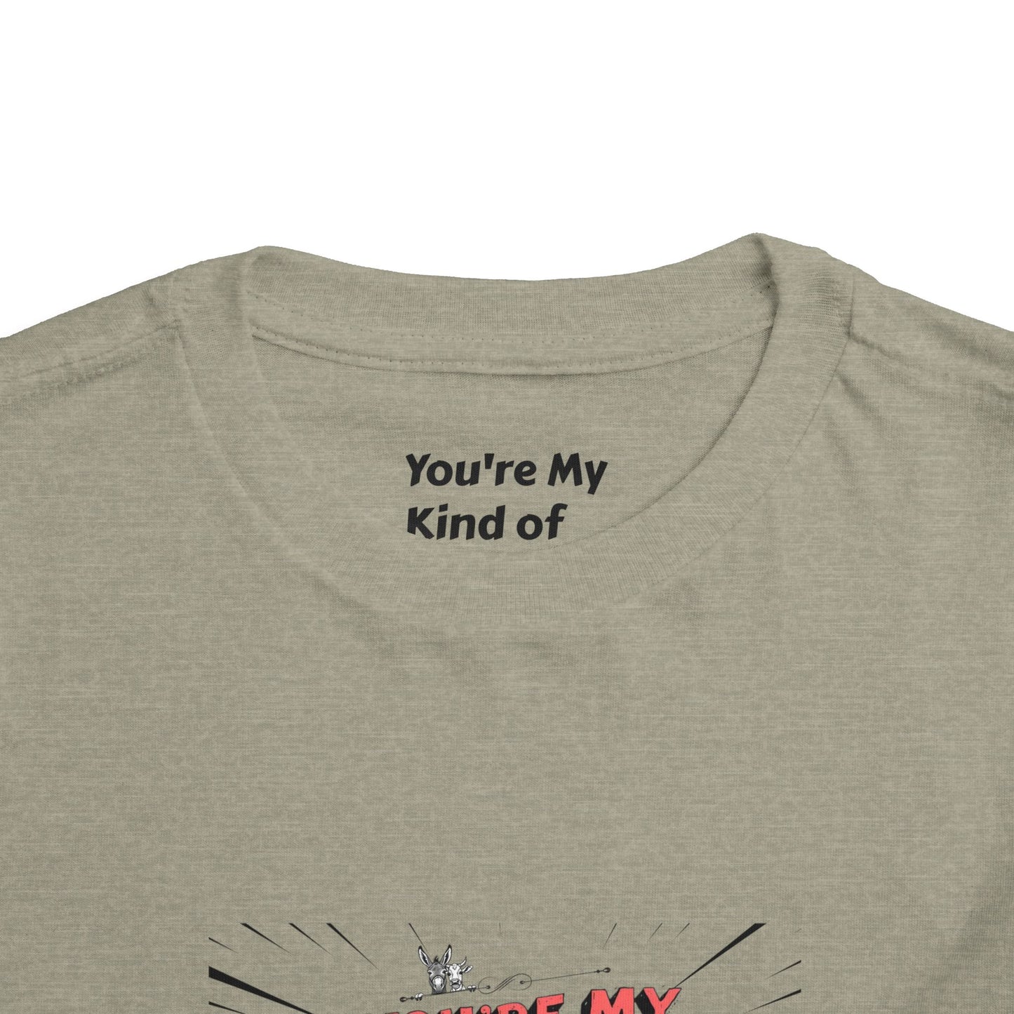 Whimsical Toddler Tee - 'You're My Kind of Weird' Cute Vintage Design, Fun Kids Shirt, Birthday Gift, Playdate Apparel, Funny Toddler Clothing