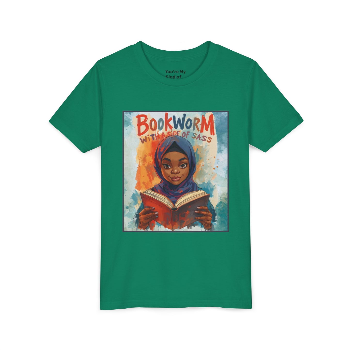 Kids Bookworm Sass Tee, Fun T-Shirt for Young Readers, Gift for Book Lovers, Back to School Apparel, Cute Kid's Graphic Tee