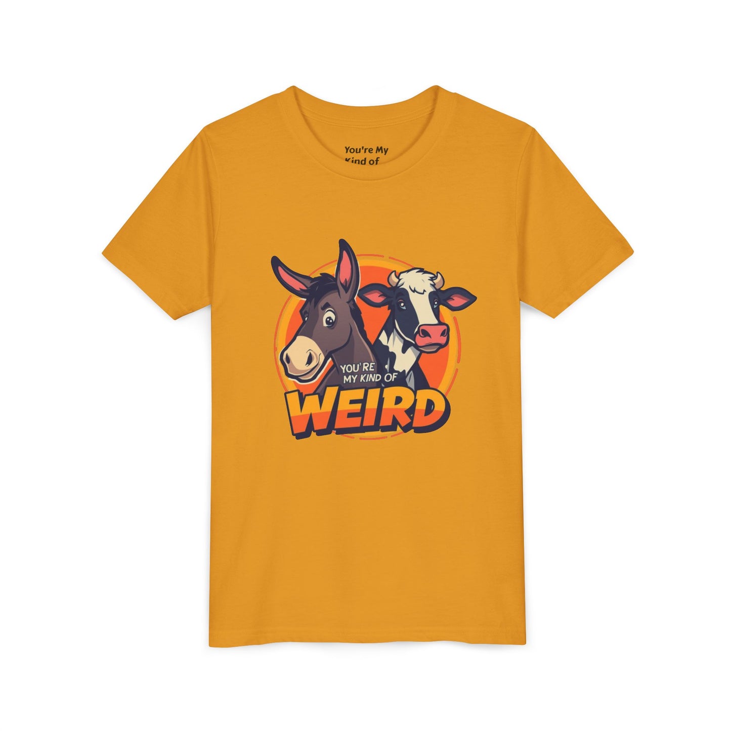 Weird Animal Kids Tee - Fun Gift for Birthdays, Schools, Animal Lovers, Halloween, Parties