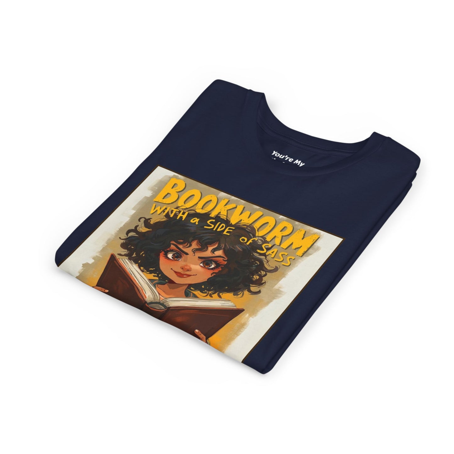 Kids Bookworm Sass Tee, Fun T-Shirt for Young Readers, Gift for Book Lovers, Back to School Apparel, Cute Kid's Graphic Tee