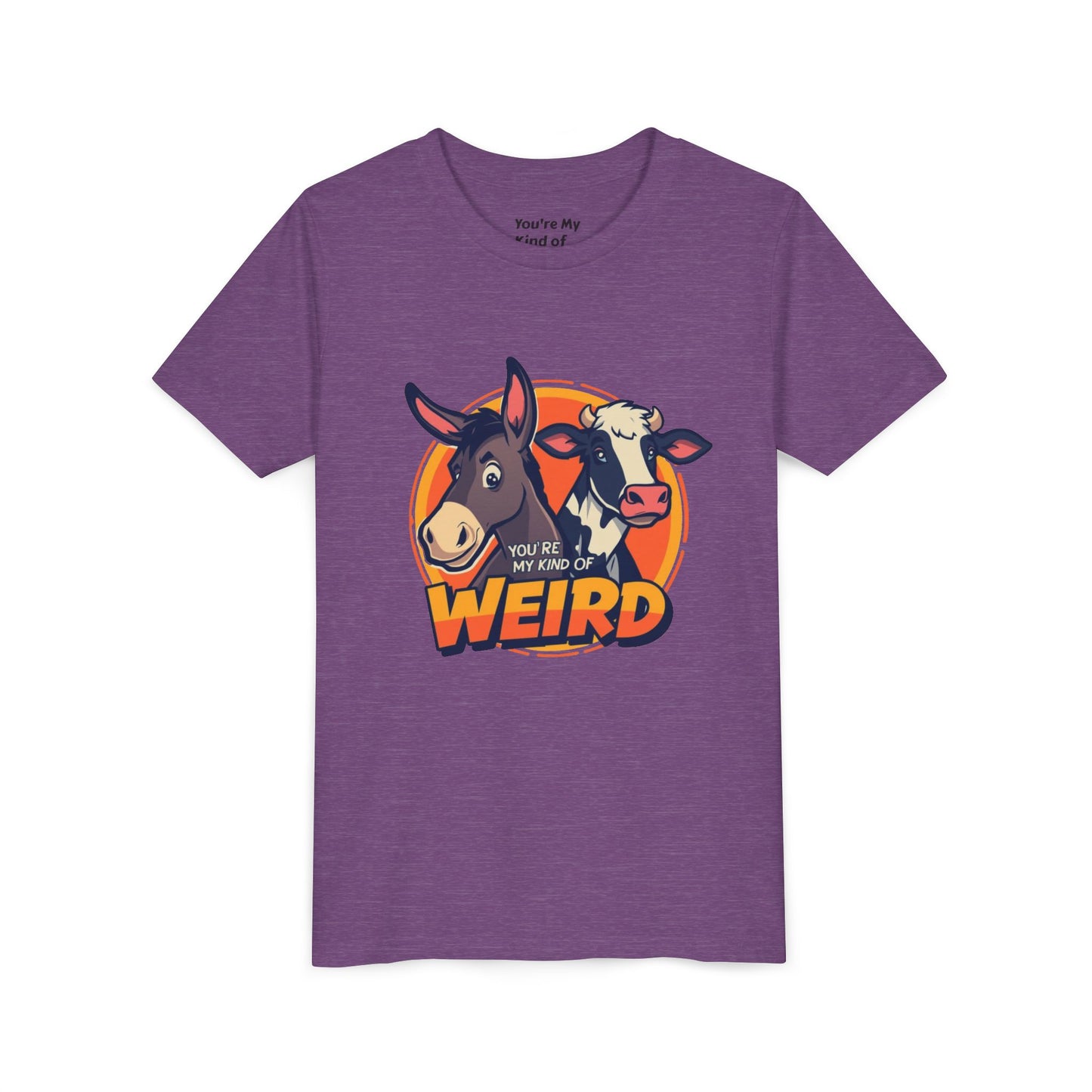 Weird Animal Kids Tee - Fun Gift for Birthdays, Schools, Animal Lovers, Halloween, Parties