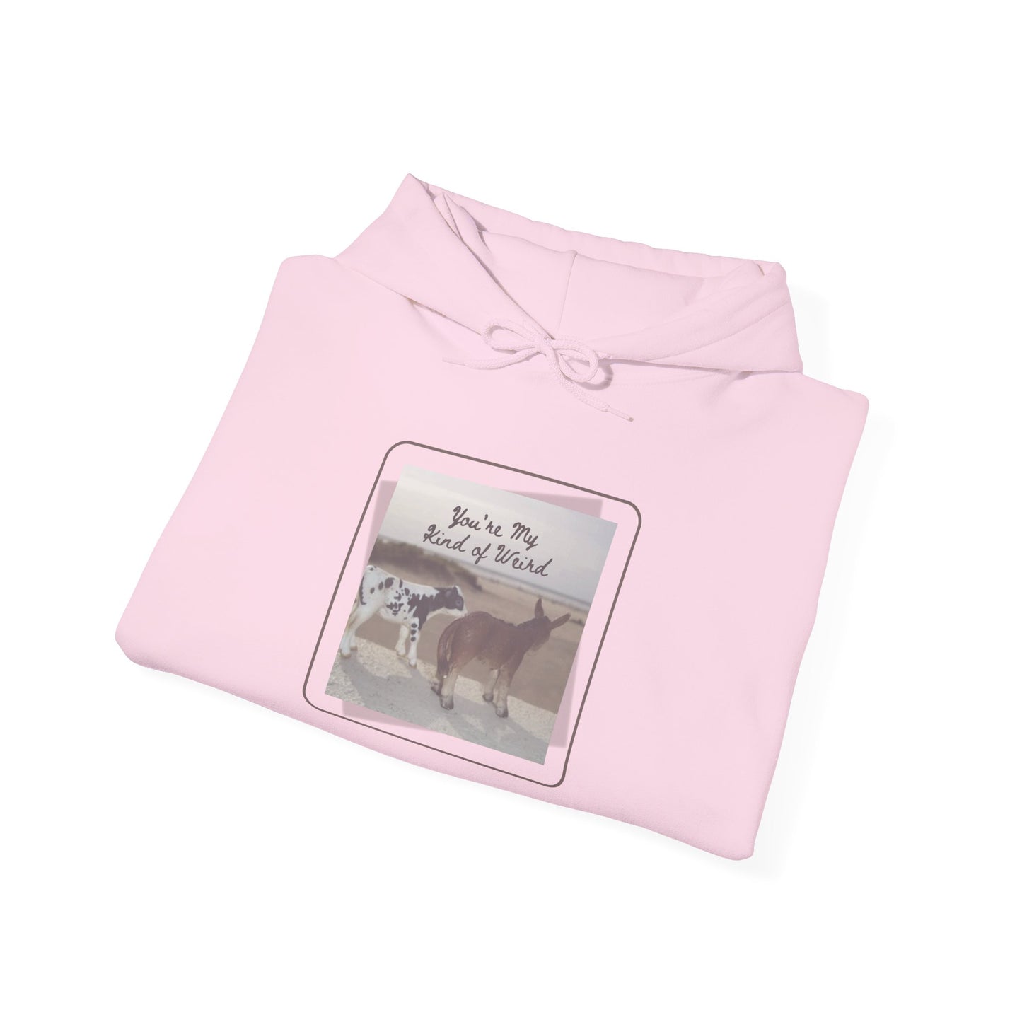 Cozy Fleece Hoodie with Three-Panel Design, Animal Lover Gift, Casual Wear, Graphic Sweatshirt, Winter Apparel