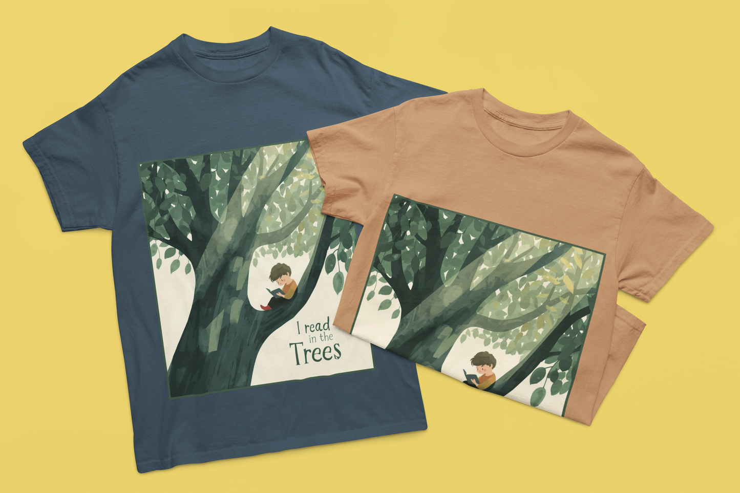 Whimsical Kids Tee for Young Readers | Ideal for Playtime, Birthdays, Book Lovers, Summer Camp, Tree Adventures