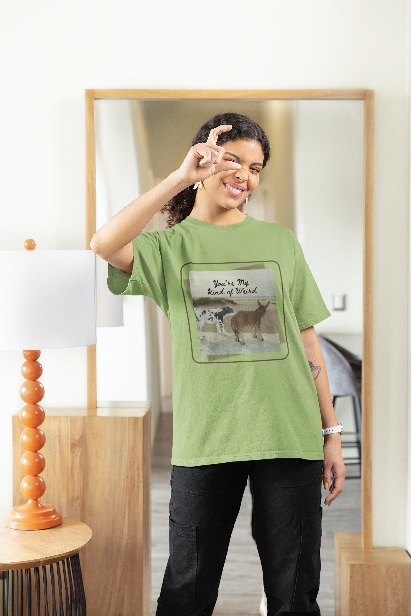 You're My Kind of Weird T-shirt, Fun Gift for Friends, Casual Wear, Eco-Friendly Clothing