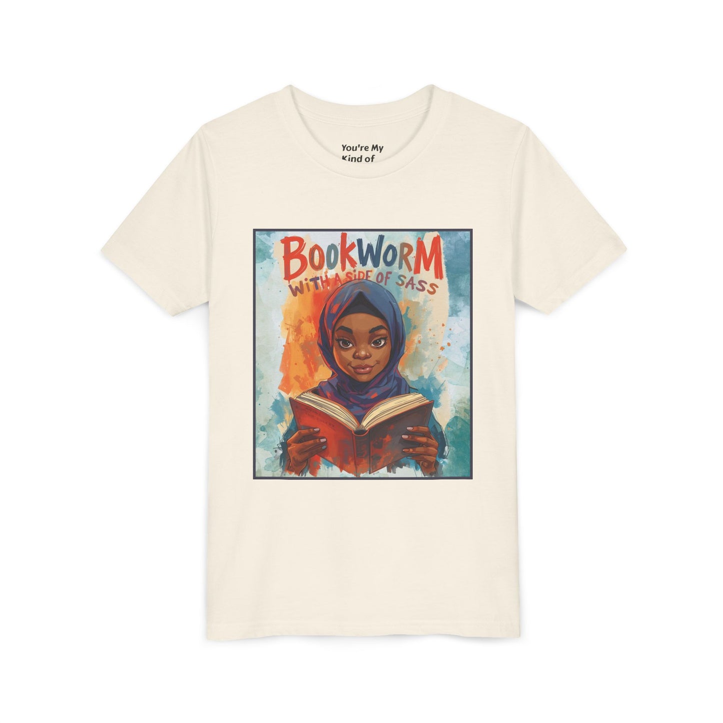Kids Bookworm Sass Tee, Fun T-Shirt for Young Readers, Gift for Book Lovers, Back to School Apparel, Cute Kid's Graphic Tee