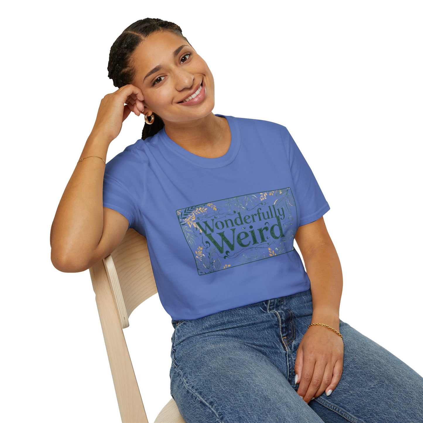 Wonderfully Weird Unisex Softstyle T-Shirt - Unique Gift, Quirky Apparel, Fun Statement Tee, Casual Wear, Everyday Comfort