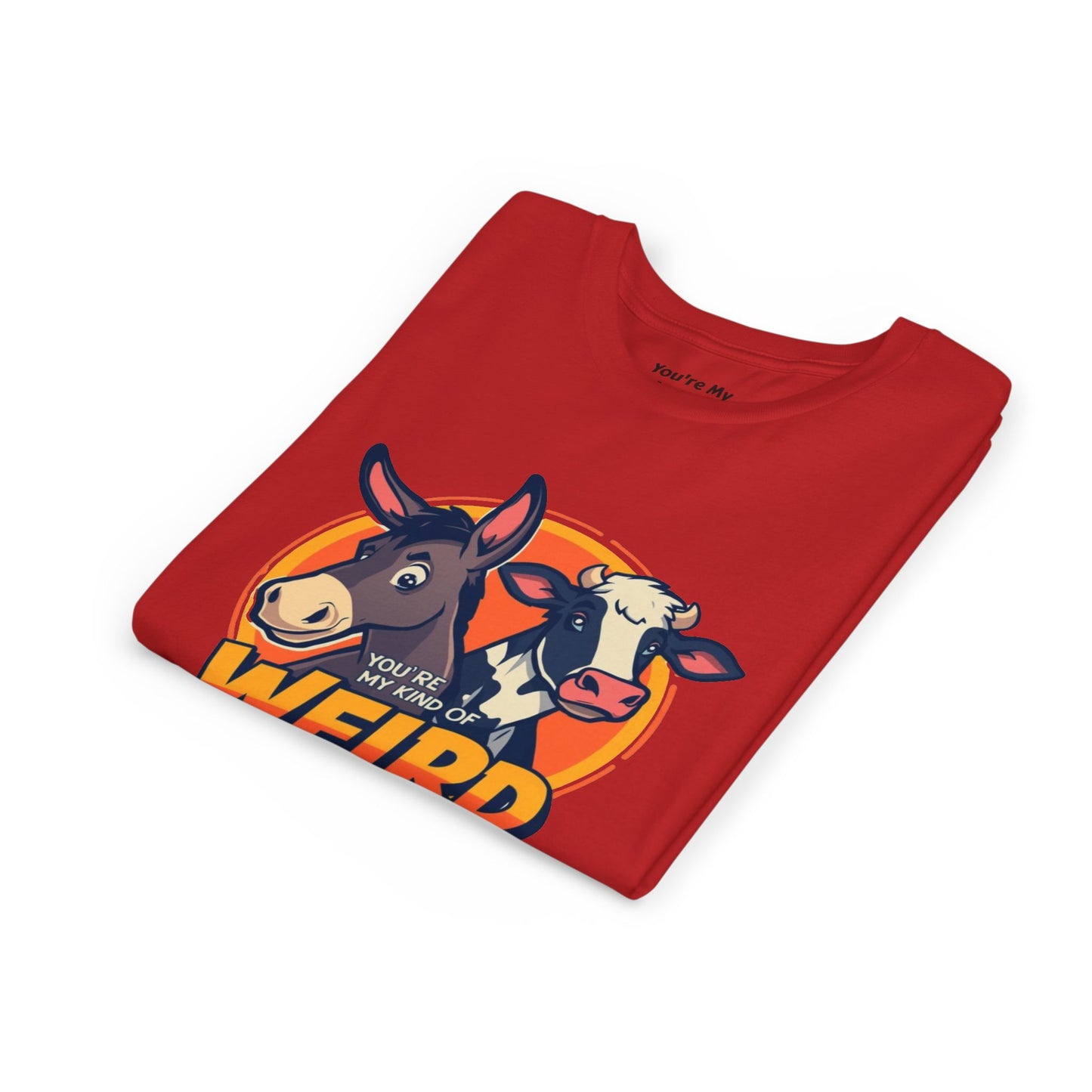 Weird Animal Kids Tee - Fun Gift for Birthdays, Schools, Animal Lovers, Halloween, Parties