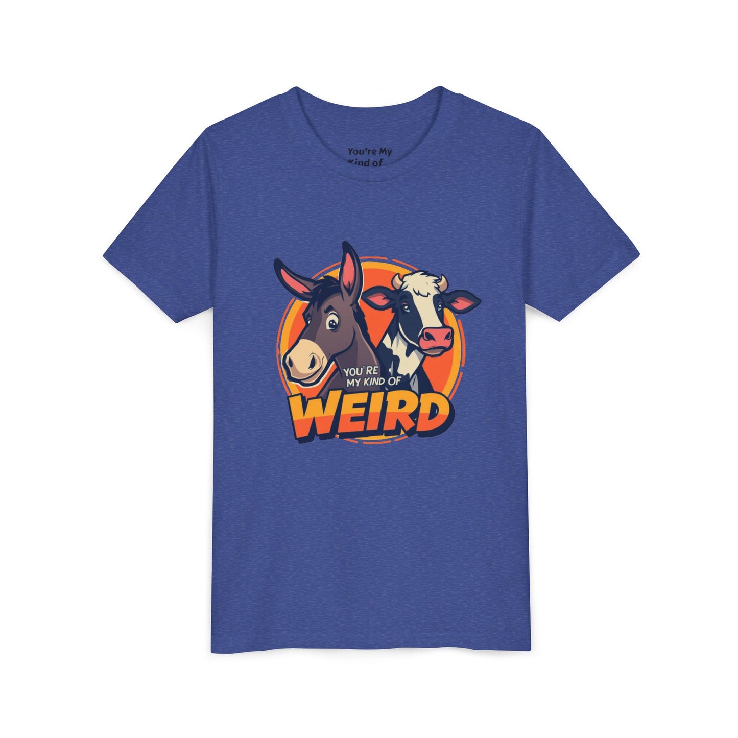 Weird Animal Kids Tee - Fun Gift for Birthdays, Schools, Animal Lovers, Halloween, Parties