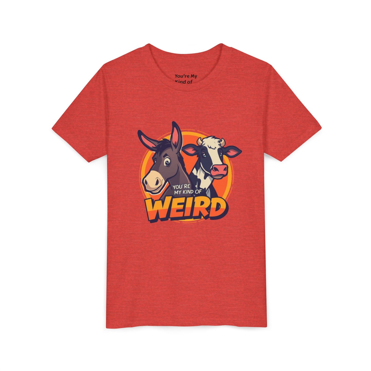 Weird Animal Kids Tee - Fun Gift for Birthdays, Schools, Animal Lovers, Halloween, Parties