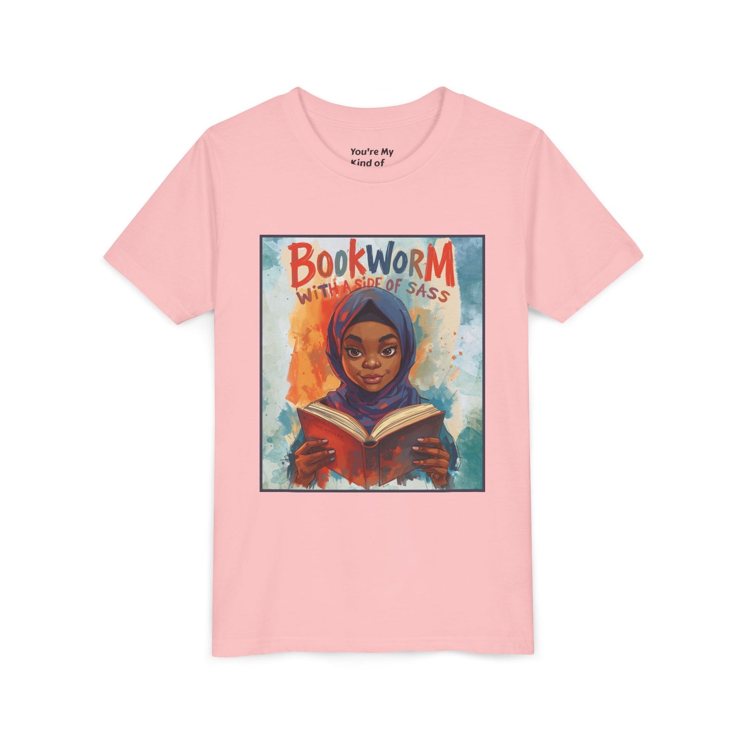 Kids Bookworm Sass Tee, Fun T-Shirt for Young Readers, Gift for Book Lovers, Back to School Apparel, Cute Kid's Graphic Tee