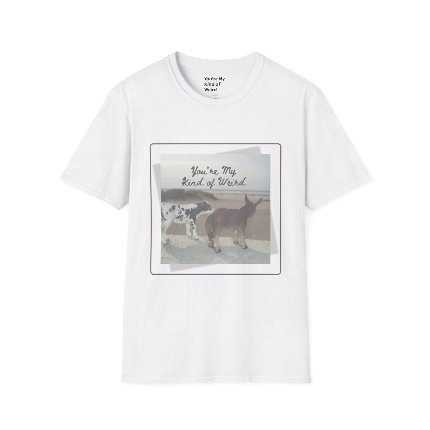 You're My Kind of Weird T-shirt, Fun Gift for Friends, Casual Wear, Eco-Friendly Clothing
