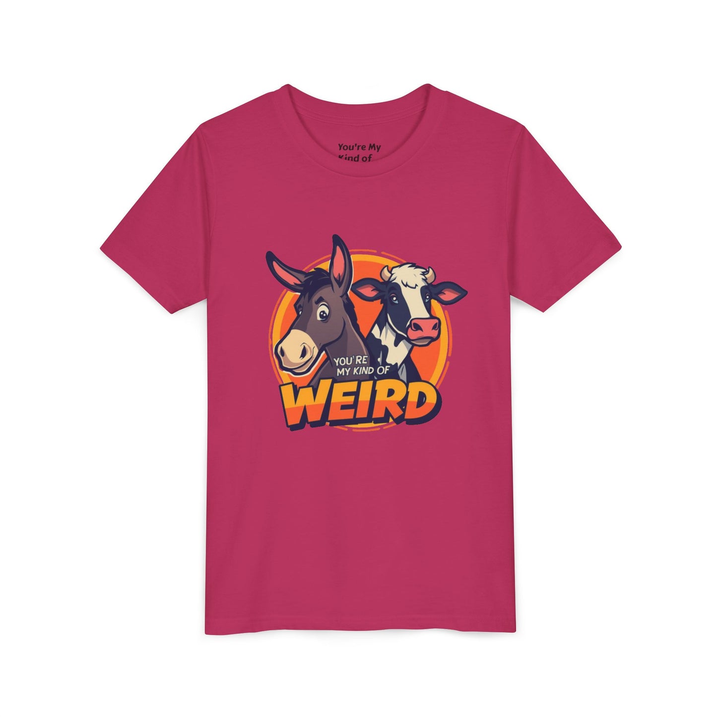 Weird Animal Kids Tee - Fun Gift for Birthdays, Schools, Animal Lovers, Halloween, Parties