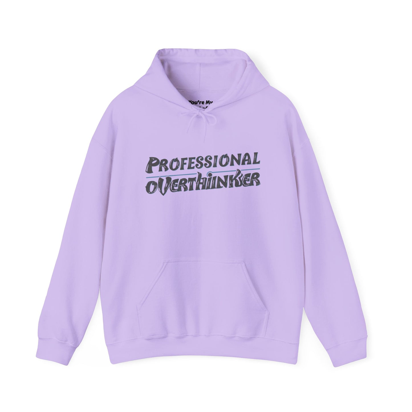 Professional Overthinker Hoodie, Cozy Sweatshirt for Mental Health Awareness, Gift for Overthinkers, Funny Casual Wear, Unisex Pullover