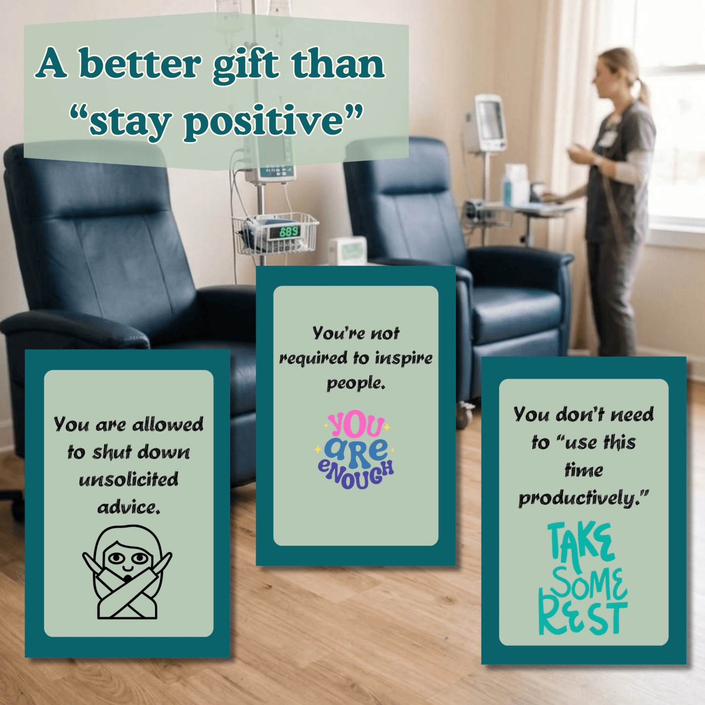 Printed Cancer Support Cards – No Cheerleading Required - You're My Kind of Weird
