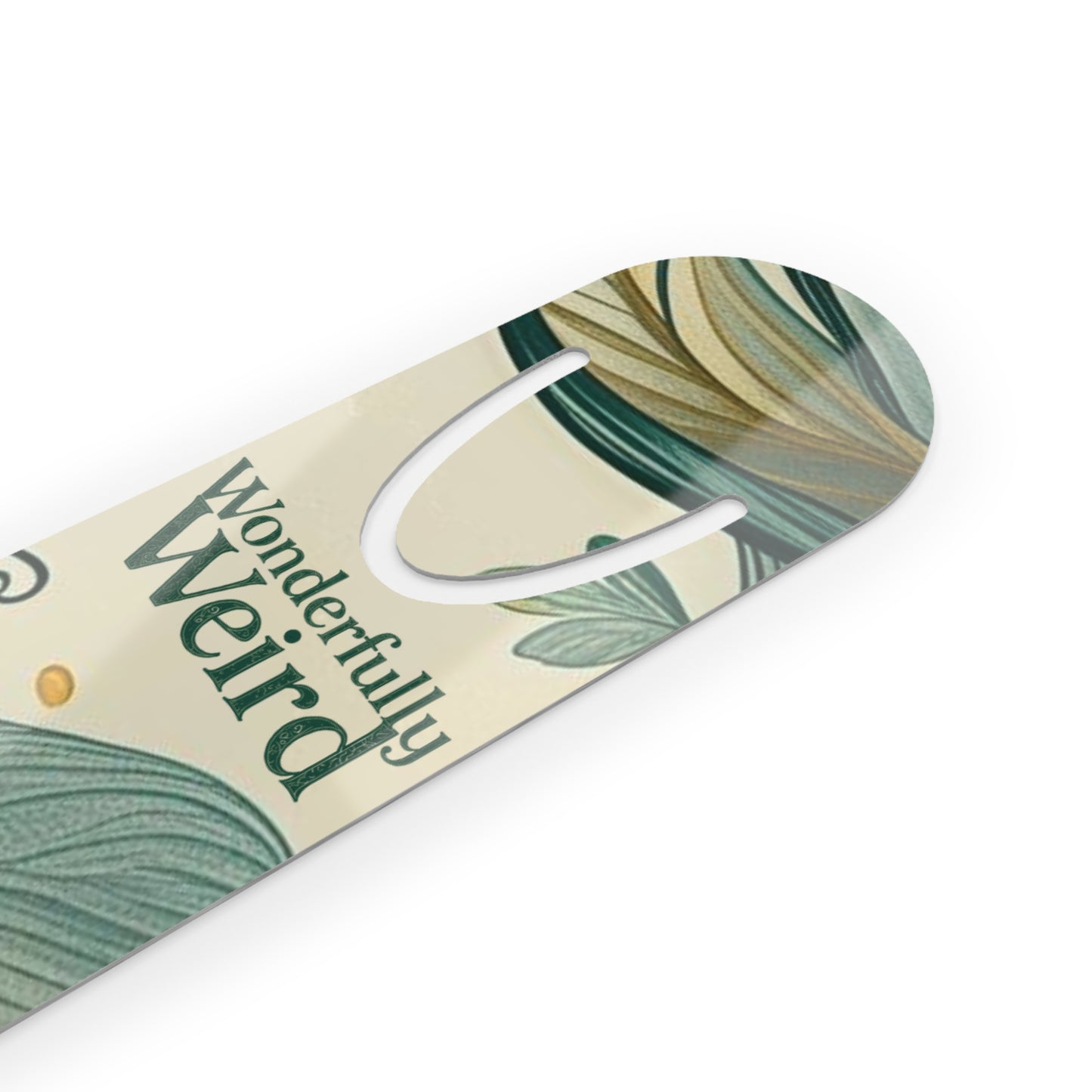 Wonderful Weird Floral Bookmark - Unique Gift for Book Lovers, Reading Accessories, Stationery, Keepsake, Teacher Appreciation