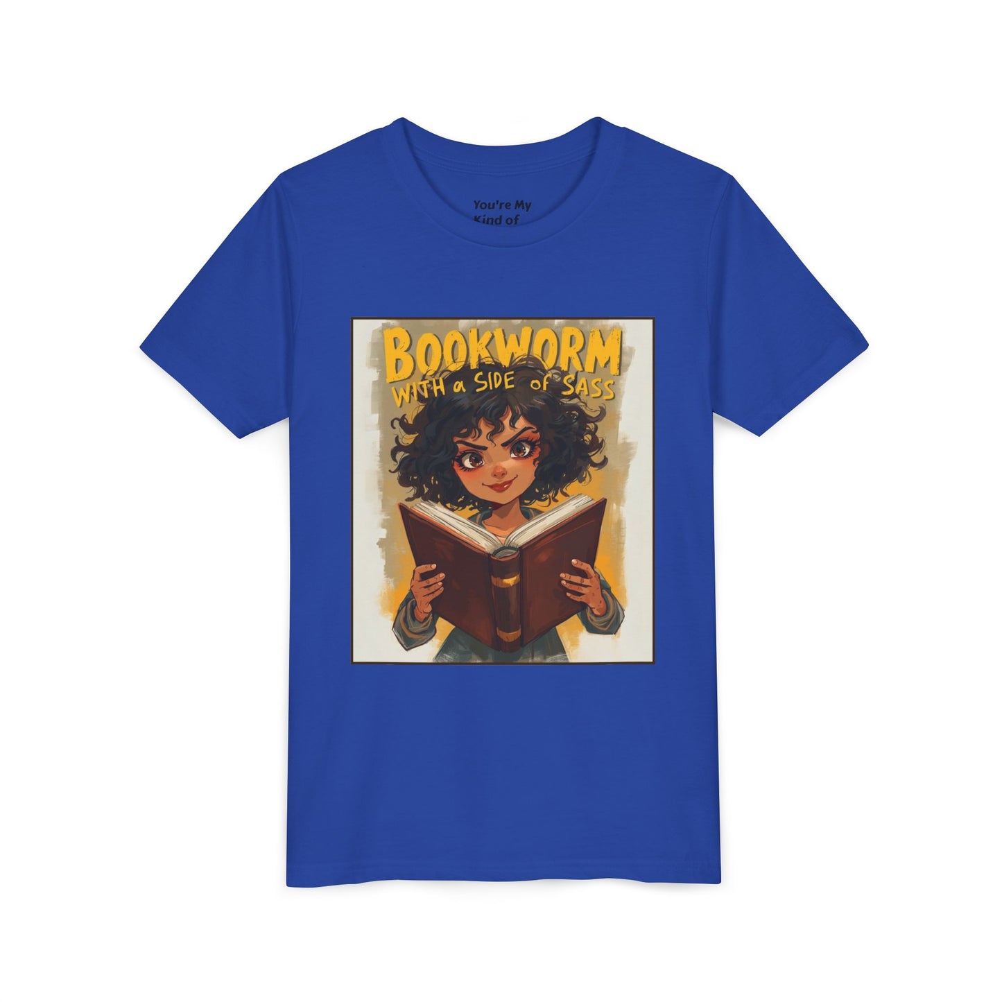 Kids Bookworm Sass Tee, Fun T-Shirt for Young Readers, Gift for Book Lovers, Back to School Apparel, Cute Kid's Graphic Tee