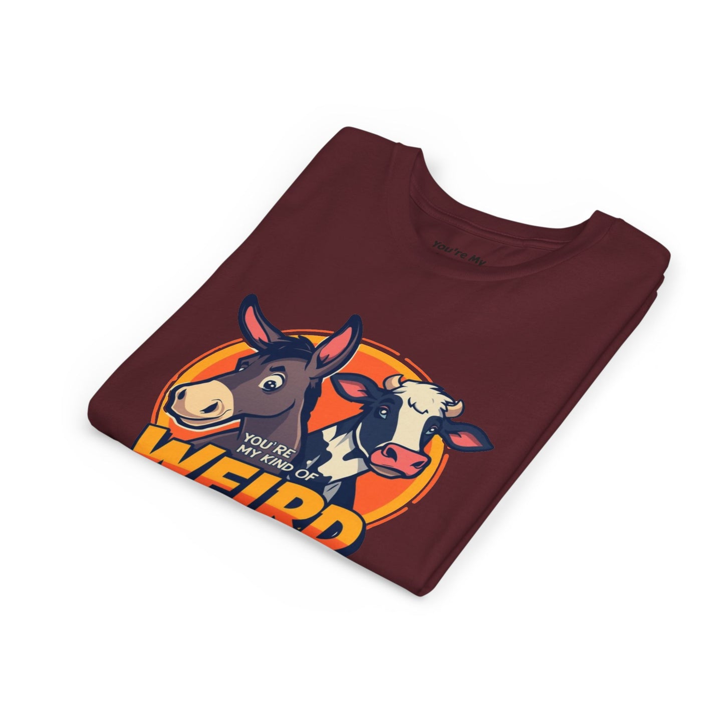 Weird Animal Kids Tee - Fun Gift for Birthdays, Schools, Animal Lovers, Halloween, Parties