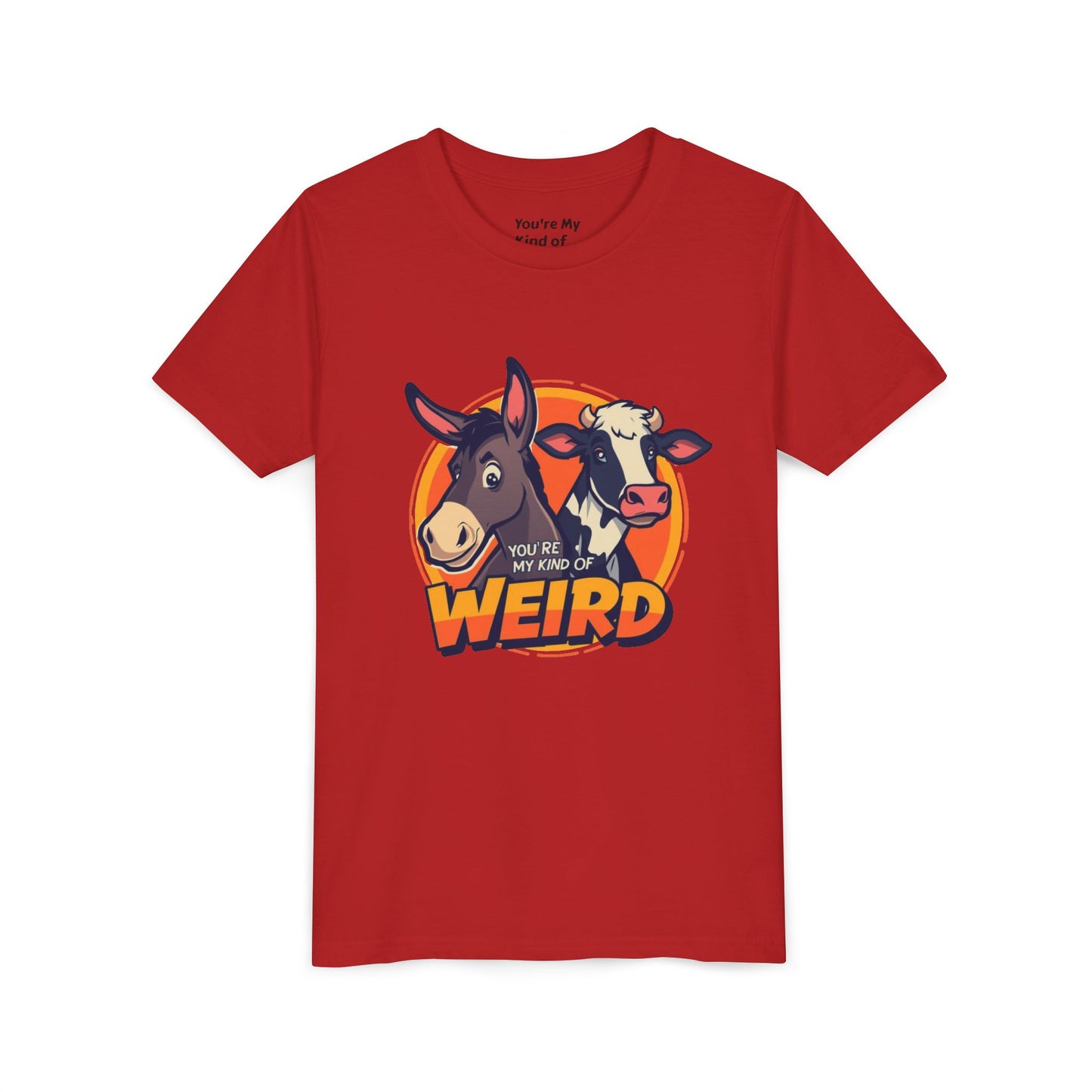Weird Animal Kids Tee - Fun Gift for Birthdays, Schools, Animal Lovers, Halloween, Parties