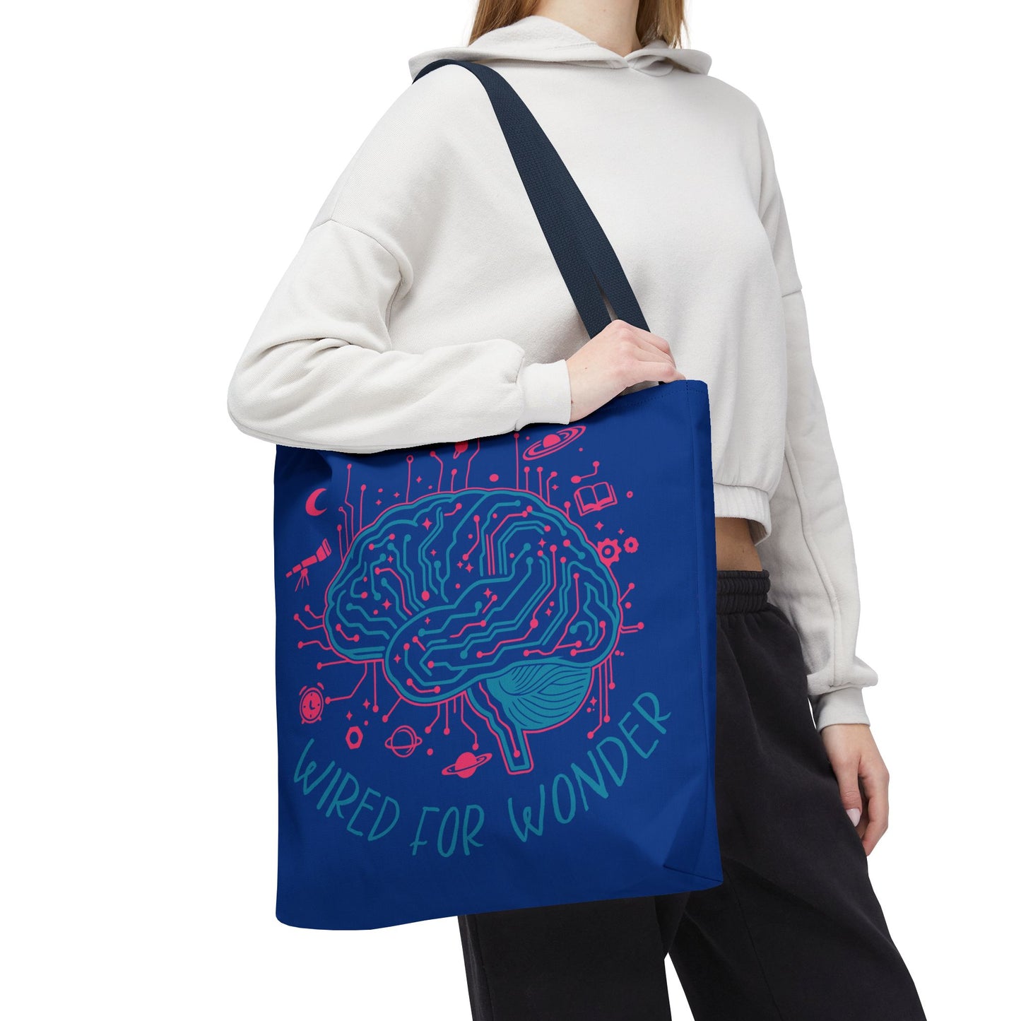 Wired for Wonder Tote – Neon Circuit Edition - You're My Kind of Weird