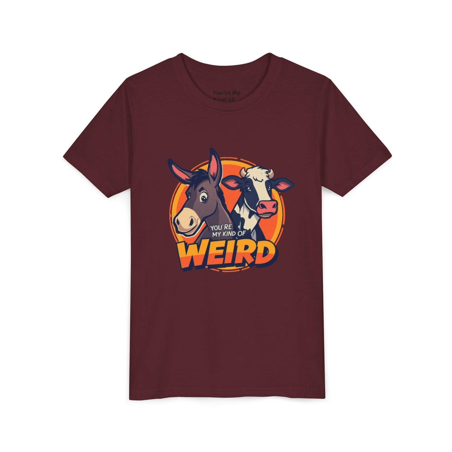 Weird Animal Kids Tee - Fun Gift for Birthdays, Schools, Animal Lovers, Halloween, Parties