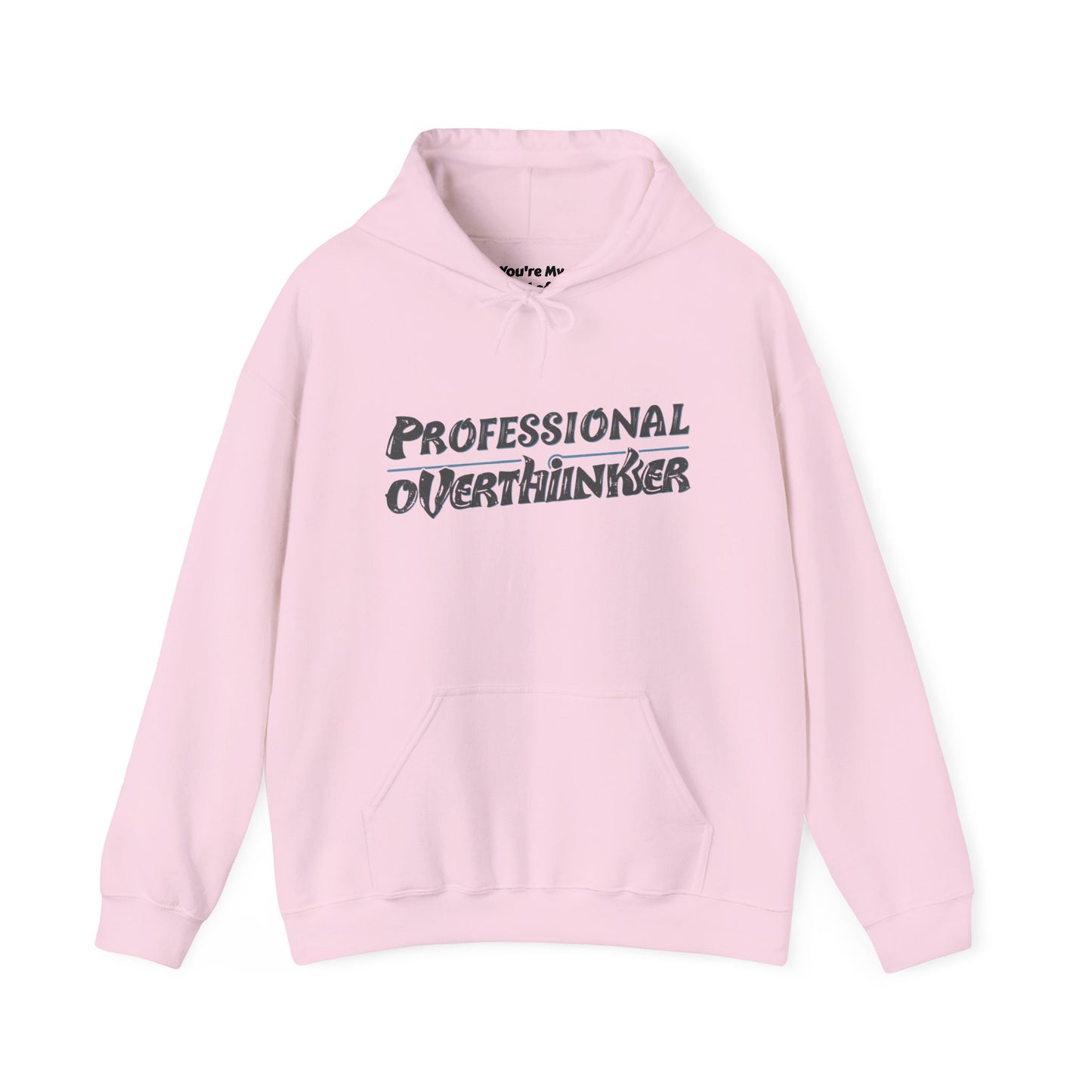 Professional Overthinker Hoodie, Cozy Sweatshirt for Mental Health Awareness, Gift for Overthinkers, Funny Casual Wear, Unisex Pullover