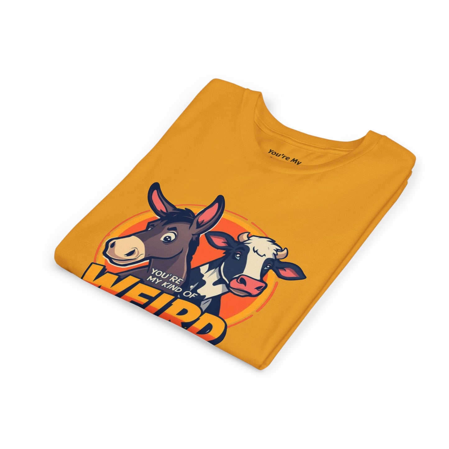 Weird Animal Kids Tee - Fun Gift for Birthdays, Schools, Animal Lovers, Halloween, Parties
