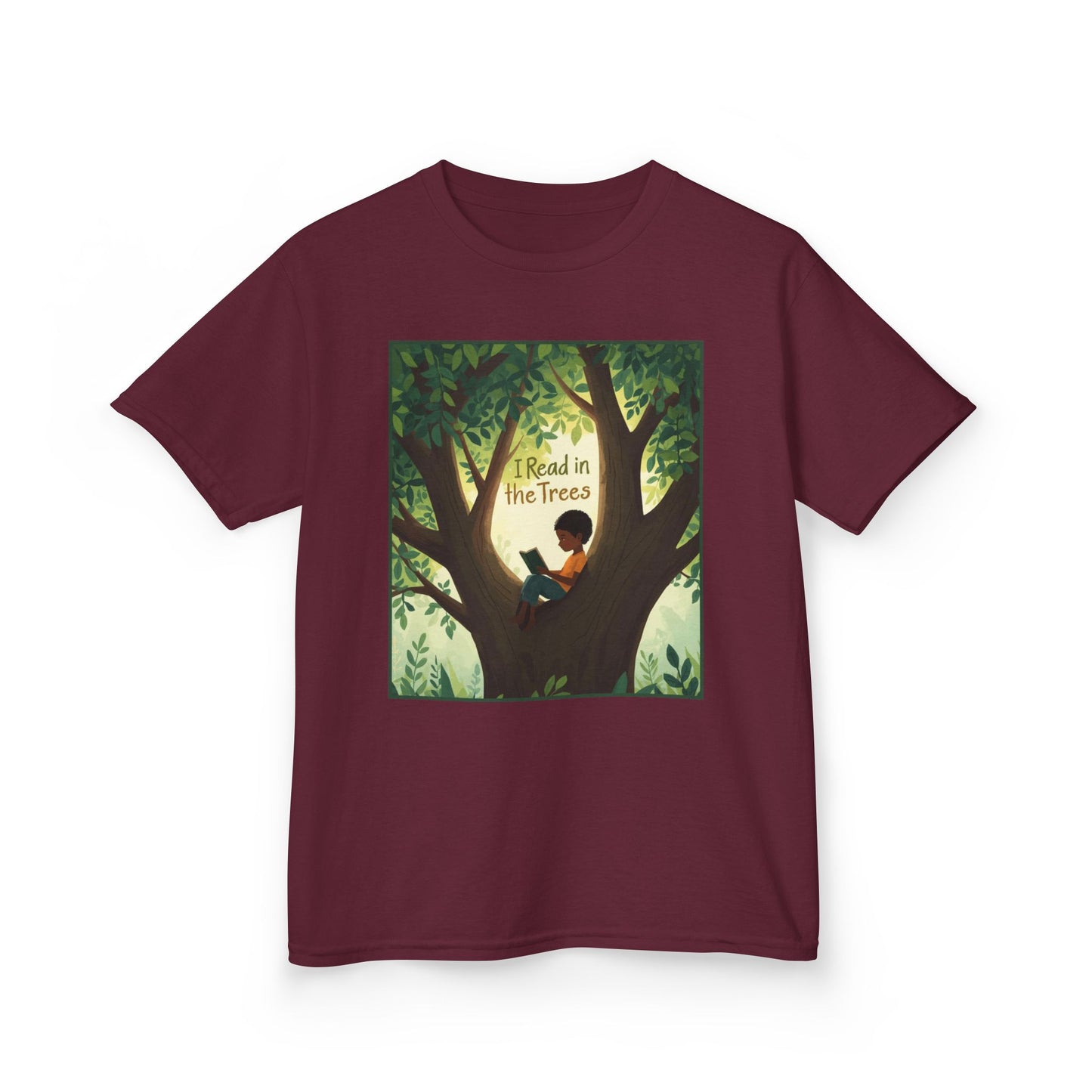 Whimsical Kids Tee for Young Readers | Ideal for Playtime, Birthdays, Book Lovers, Summer Camp, Tree Adventures