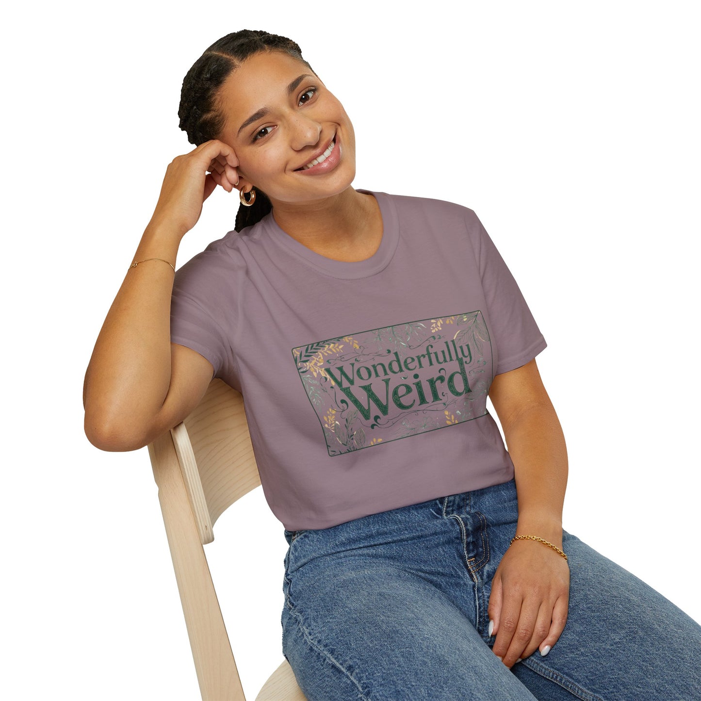 Wonderfully Weird Unisex Softstyle T-Shirt - Unique Gift, Quirky Apparel, Fun Statement Tee, Casual Wear, Everyday Comfort