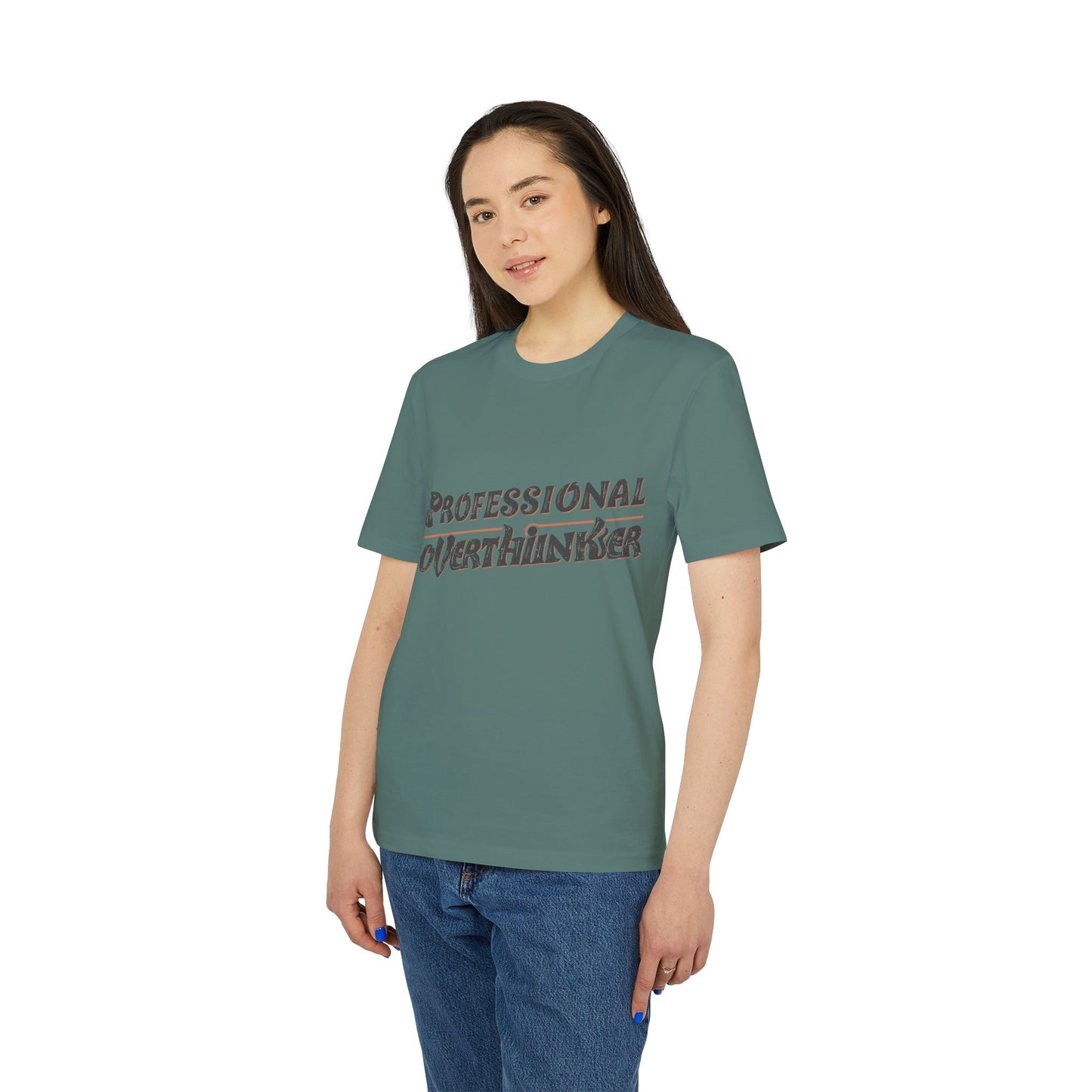 Professional Overthinker Unisex T-shirt, Creative Humor Tee, Gift for Thinkers, Casual Wear, Perfect for Birthdays, Friends, Relaxed Style