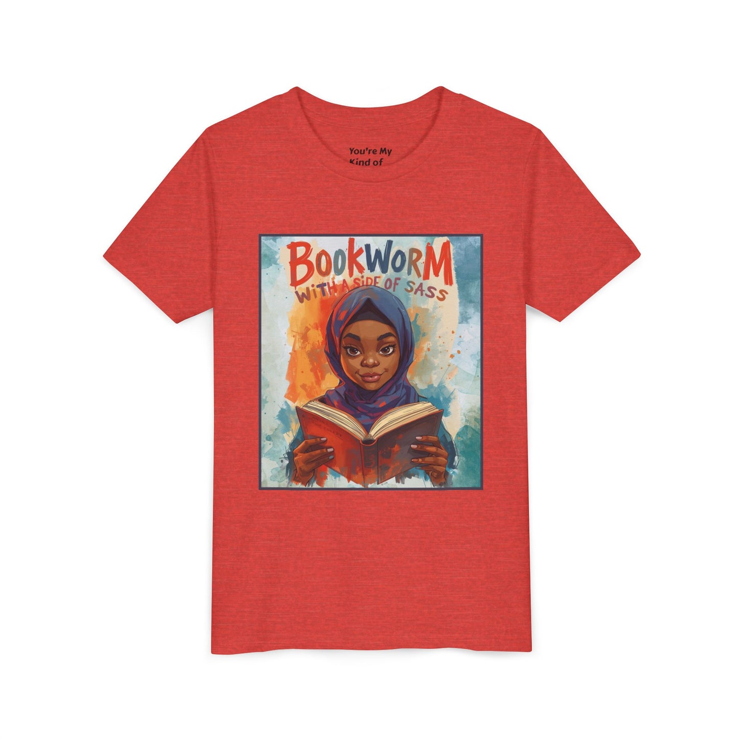 Kids Bookworm Sass Tee, Fun T-Shirt for Young Readers, Gift for Book Lovers, Back to School Apparel, Cute Kid's Graphic Tee