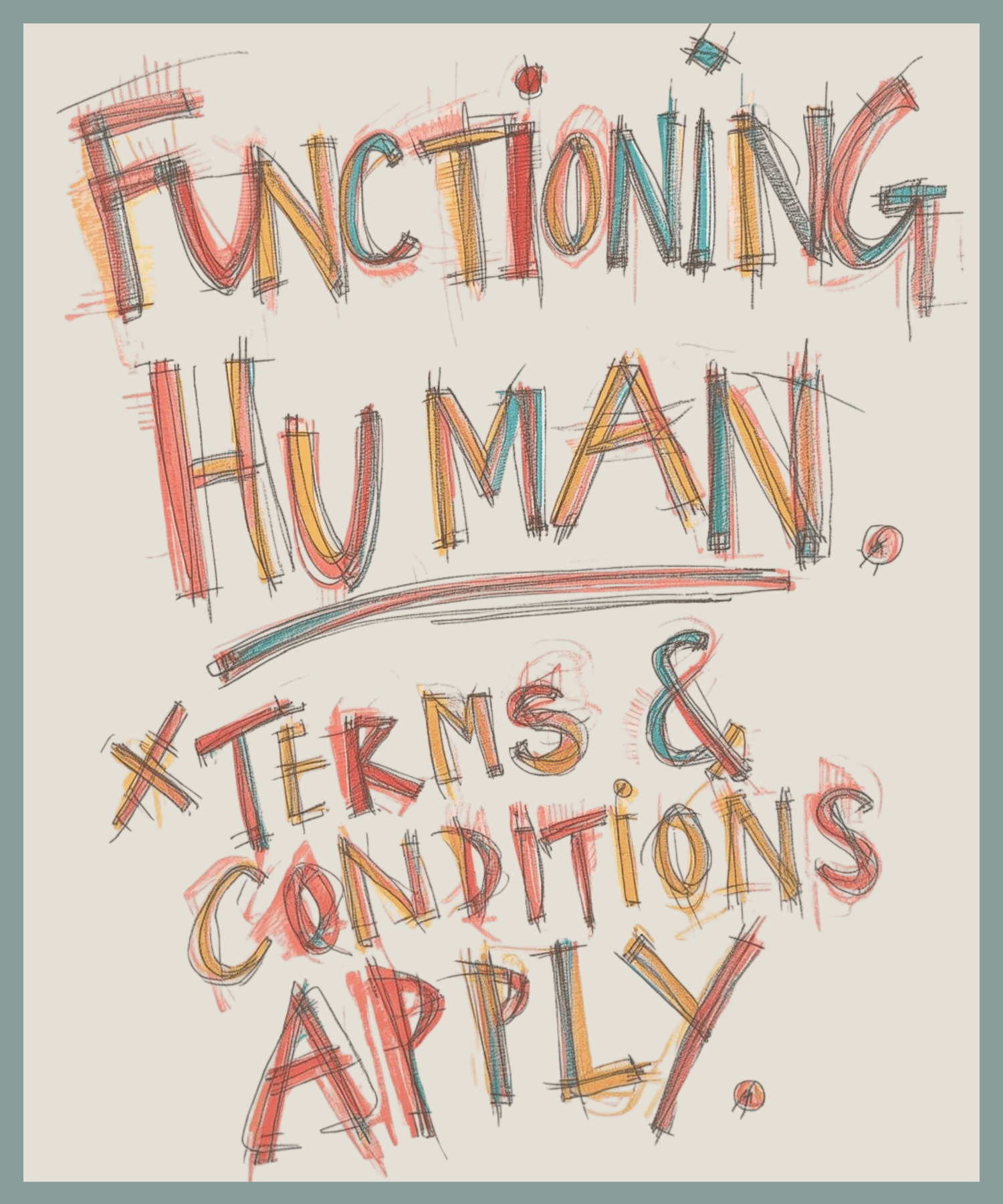 Functioning Human *Terms & Conditions Apply - You're My Kind of Weird