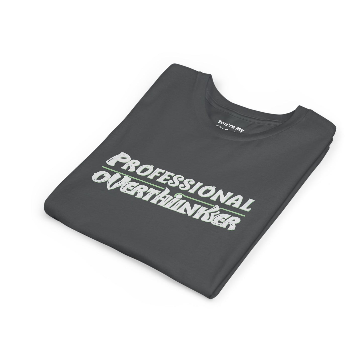 Professional Overthinker Kids T-Shirt – Soft Youth Tee for Creative Thinkers - You're My Kind of Weird